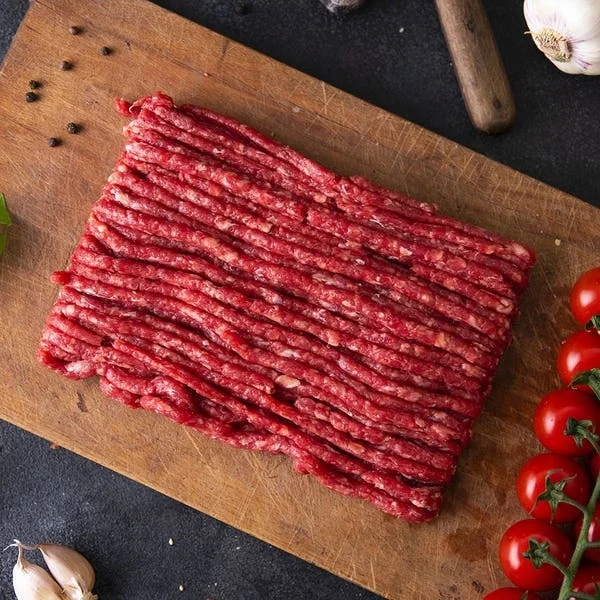 Authentic Irský mletý hovězí krk Chuck roll vyzrálý 21 dní