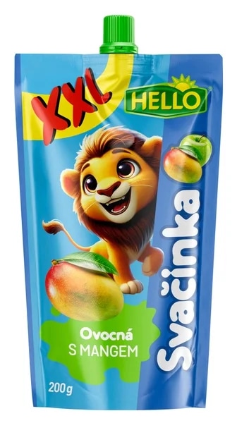 Hello Ovocná svačinka XXL s mangem