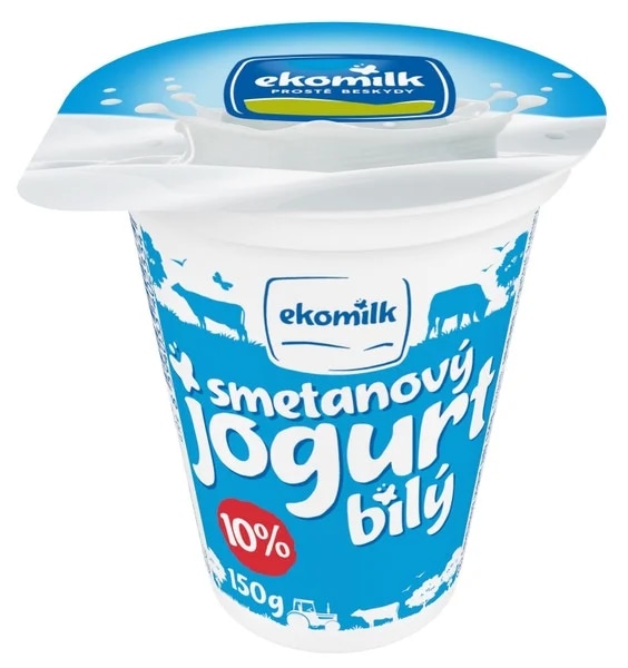 Ekomilk Jogurt bílý smetanový