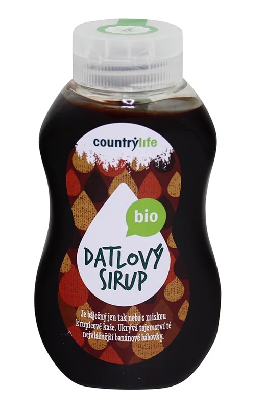 Countrylife COUNTRY LIFE Sirup datlový BIO