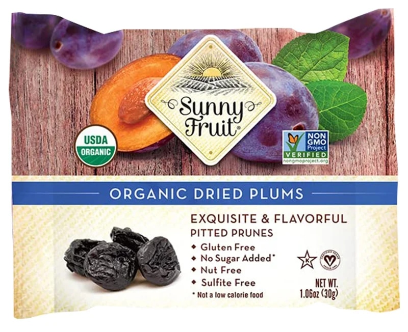 Sunny Fruit BIO Švestky sušené na slunci