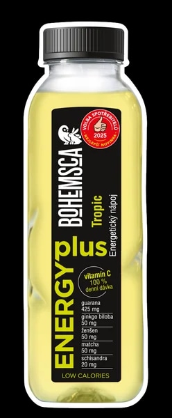 Bohemsca Energy Plus energetický nápoj Tropic