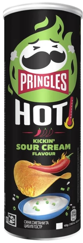 Pringles Hot Kickin' zakysaná smetana