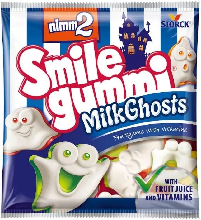 nimm2 Smilegummi Milk Ghosts