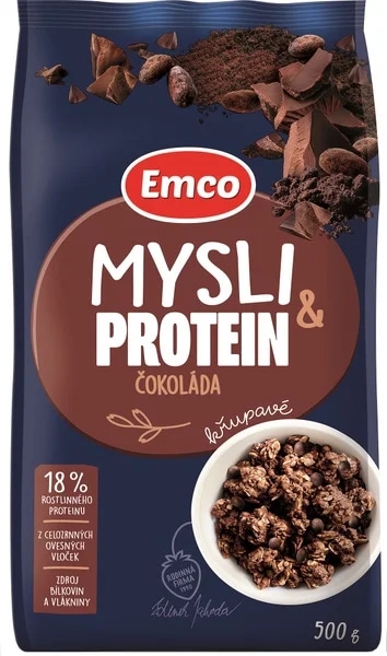 Emco Mysli proteinové s čokoládou