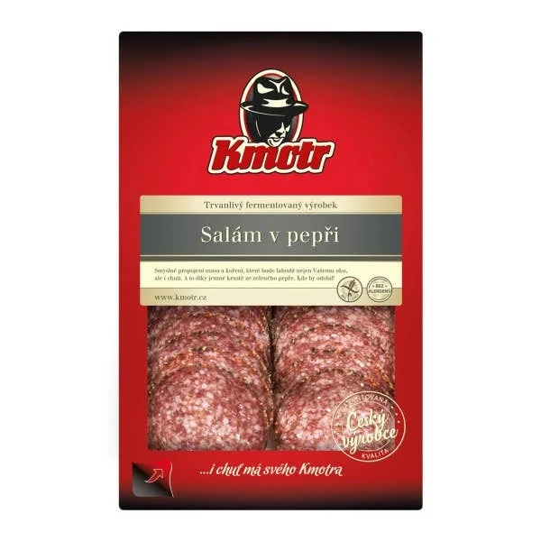Kmotr Salám v pepři plátky