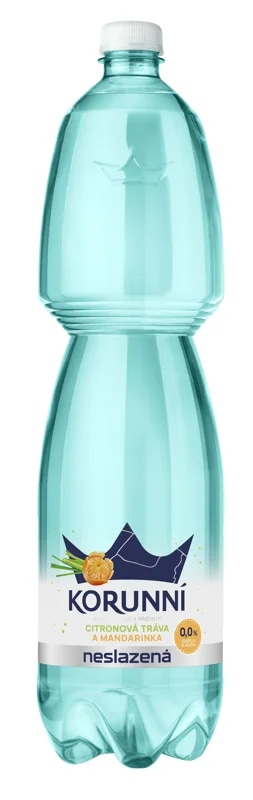 Korunní Neslazená citrónová tráva a mandarinka