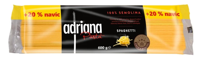 Adriana Těstoviny špagety semolinové