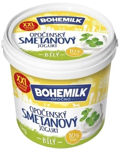 Bohemilk Opočenský bílý jogurt smetanový