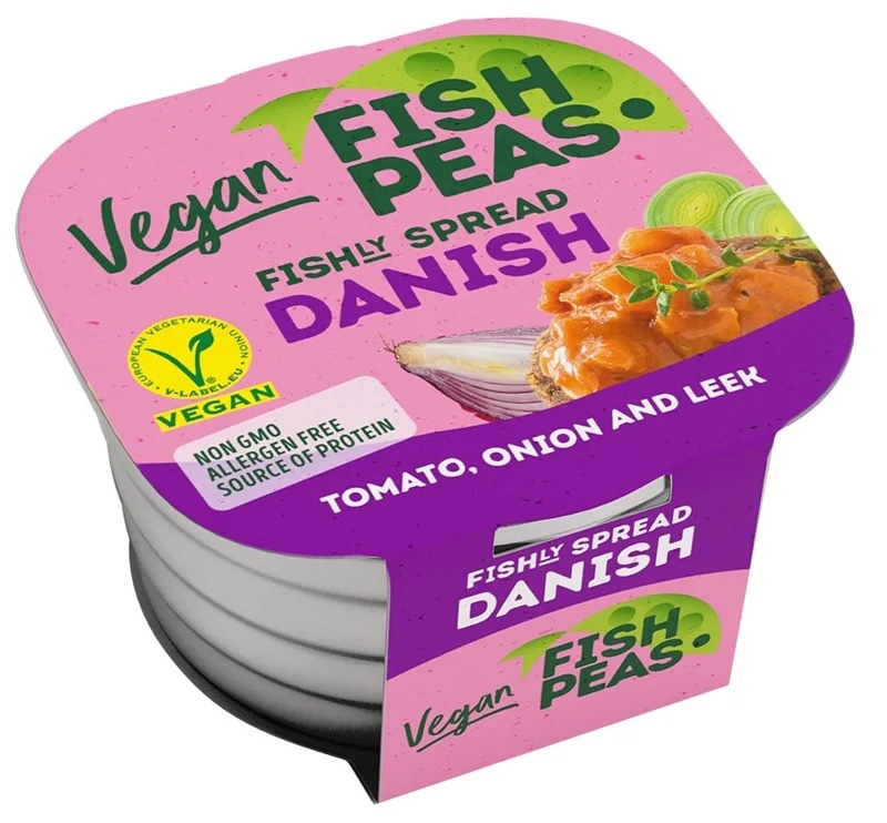 Fish Peas Veganská pomazánka s hrachovou bílkovinou Danish