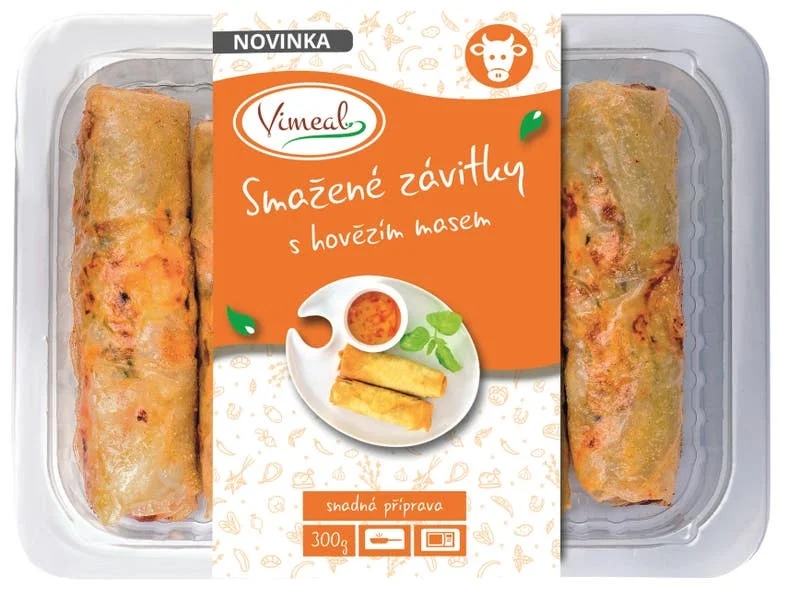 Vimeal Smažené závitky s hovězím masem, 5ks