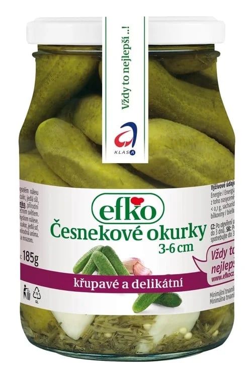Efko Česnekové okurky