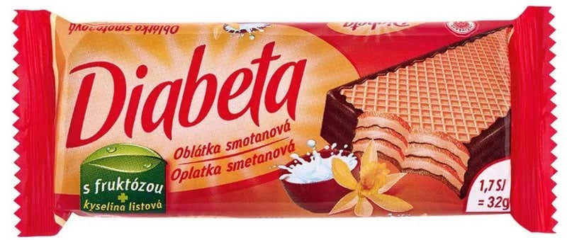 Diabeta Oplatka smetanová