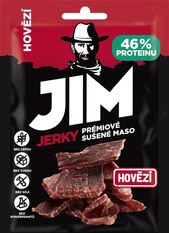 Jim Jerky hovězí