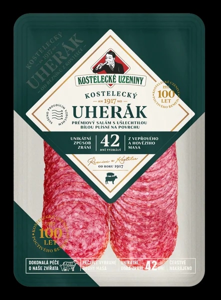 Kostelecké Uzeniny Premium Kostelecký uherák