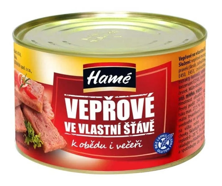 Hamé Vepřové ve vlastní šťávě