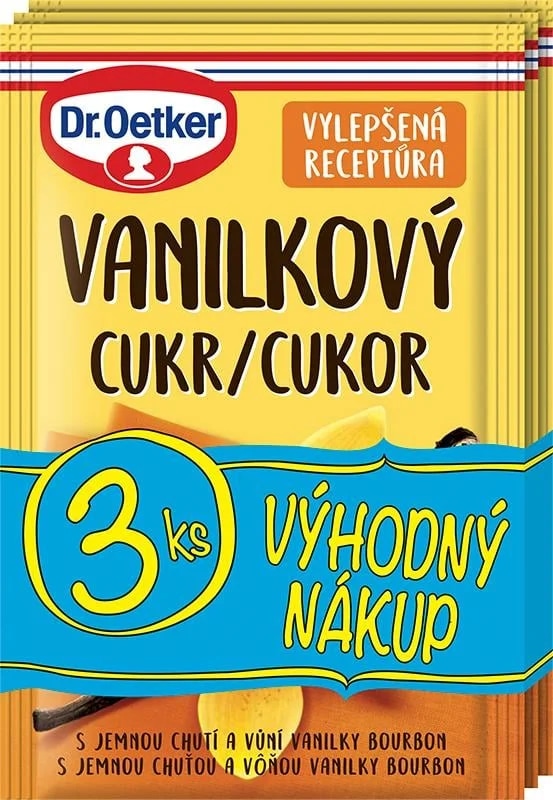 Dr.Oetker Vanilkový cukr 3×8 g