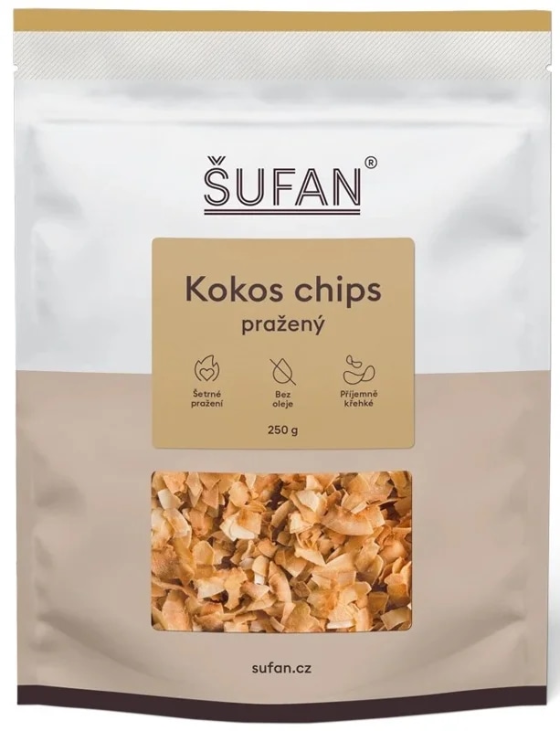 Šufan Kokos Chips Pražený