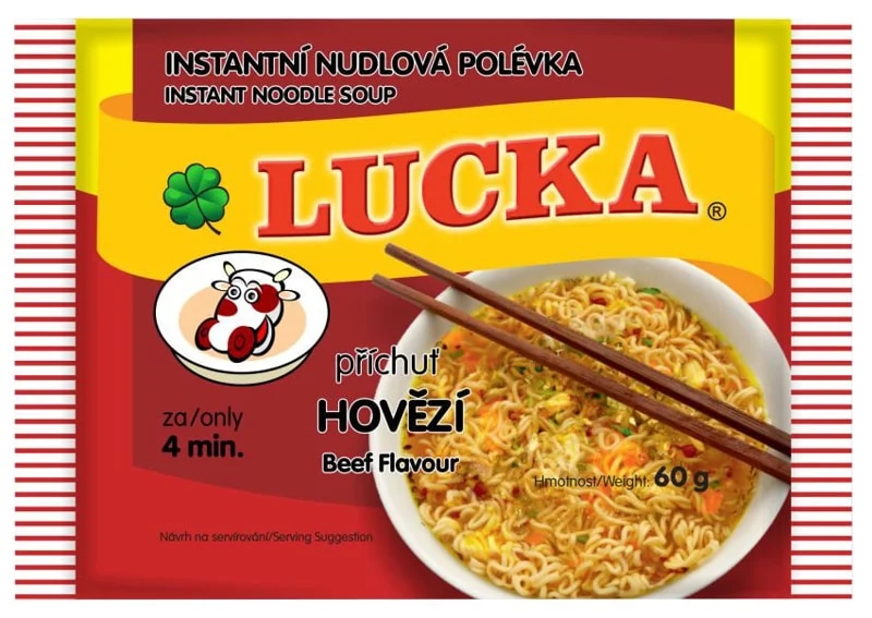 Lucka Instantní nudlová polévka hovězí
