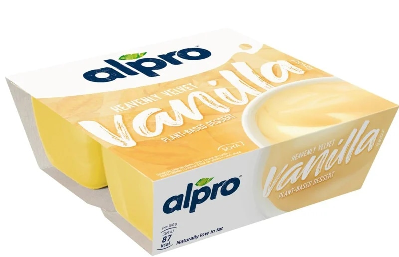 Alpro Sójový dezert s vanilkovou příchutí 4×125 g