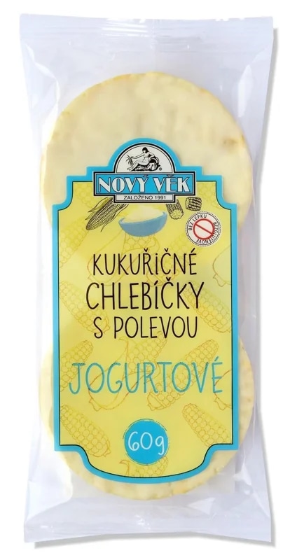 Nový věk Kukuřičné chlebíčky jogurtové