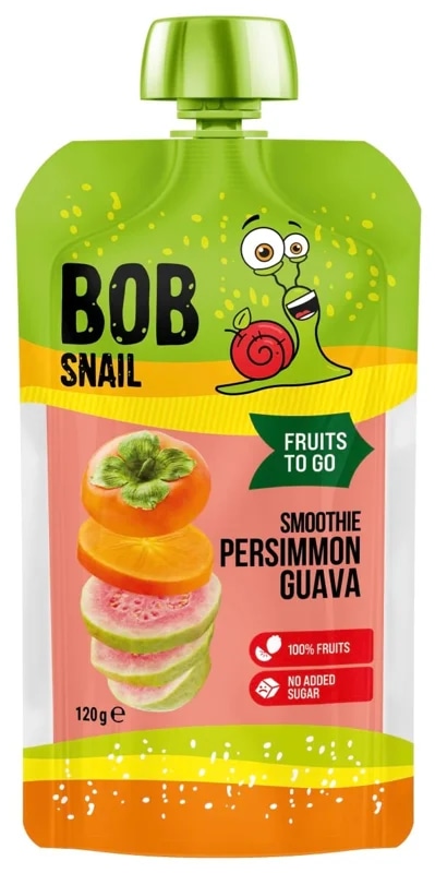 Šnek Bob Smoothie kaki a guava