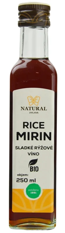 Natural Jihlava BIO Rice mirin sladké rýžové víno