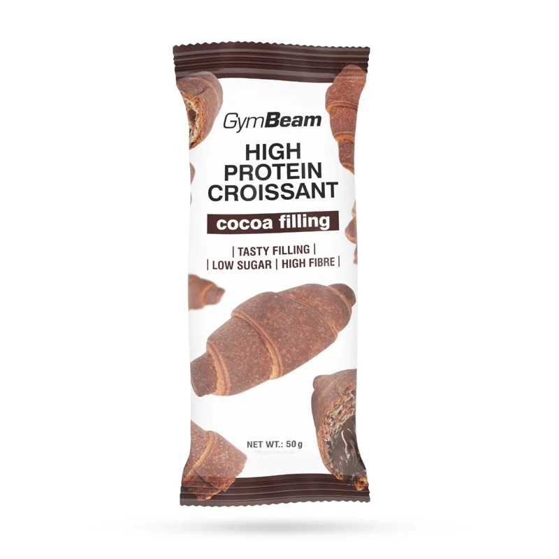 GymBeam High Protein Croissant kakao