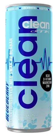 Clean Drink BCAA - borůvka