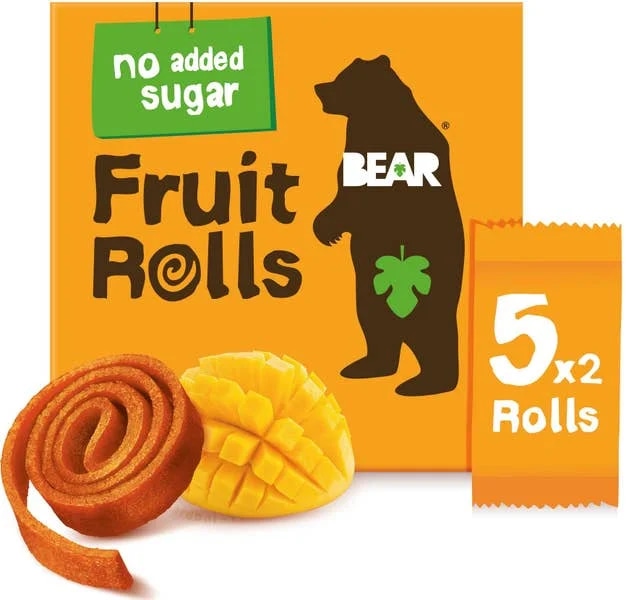 Bear Fruit Rolls ovocné plátky Mango 5x20g