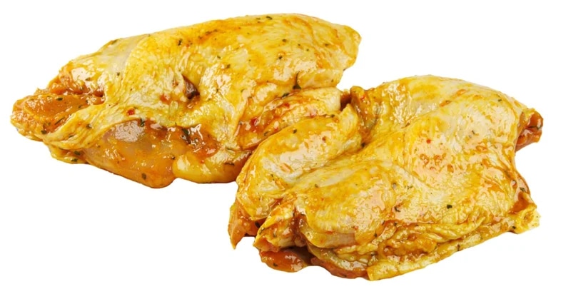 Farma Druhaz Marinované kuřecí horní stehenní řízky s indickým curry