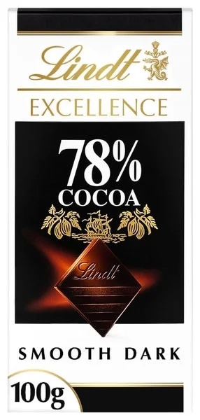 Lindt Excellence Čokoláda hořká 78%