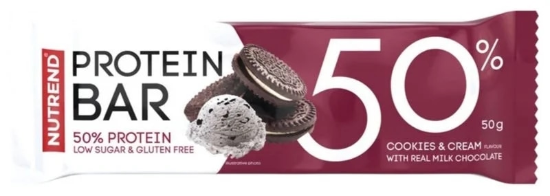 Nutrend Protein Bar 50 % Cookies cream