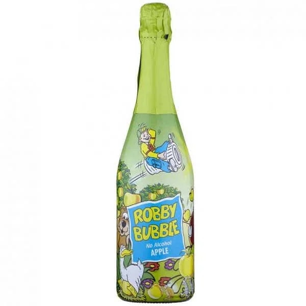 Robby Bubble Nealkoholický perlivý nápoj jablko
