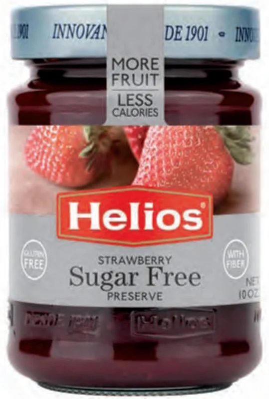 Helios Jahodová pomazánka se sladidly