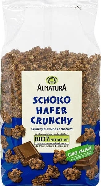 ALNATURA BIO Müsli křupavé s čokoládou