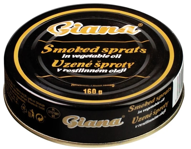 Giana Uzené šproty v oleji