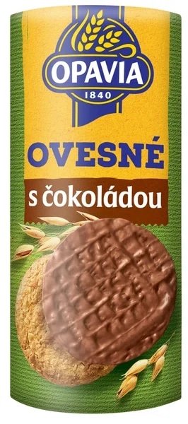 Opavia Ovesné v mléčné čokoládě