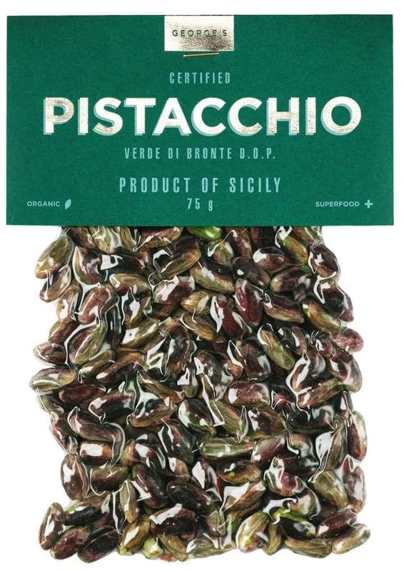 George's Taste Certifikované Pistácie Verde di Bronte D.O.P.