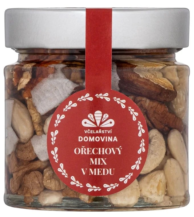 Včelařství Domovina Ořechový mix v medu