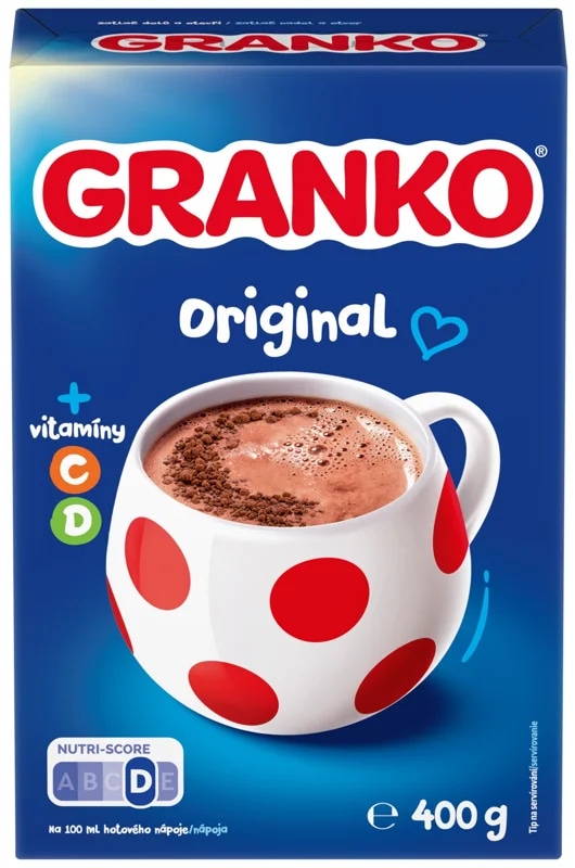 Granko Original Instantní kakaový nápoj s vitamíny C a D