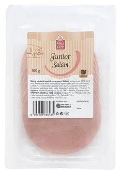 Fine Life Salám junior plátky