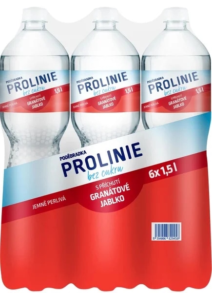 Poděbradka ProLinie Granátové jablko 6 x 1,5 L