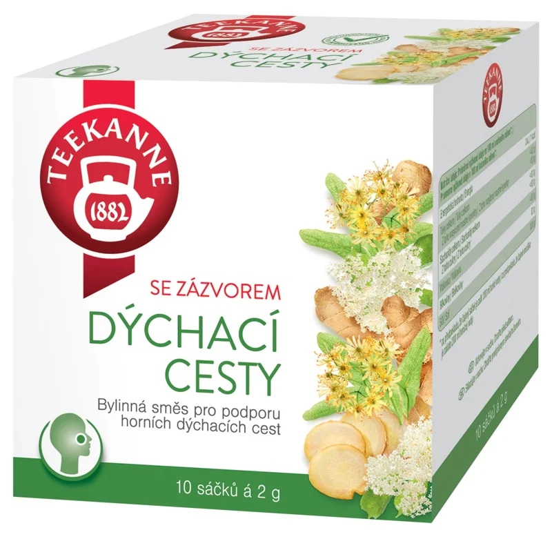Teekanne Dýchací cesty se zázvorem