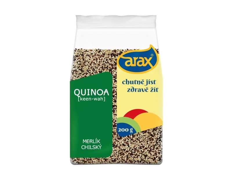 ARAX Quinoa tříbarevná (červená + bílá + černá)