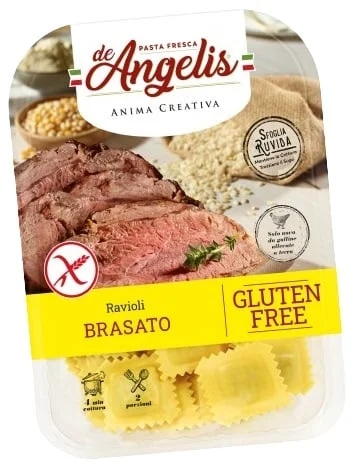 De Angelis Ravioli s dušeným masem bez lepku