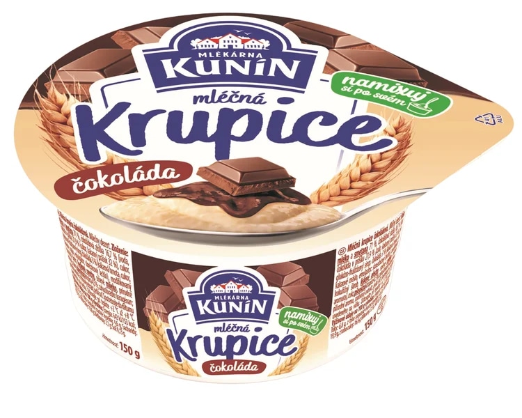 Mlékárna Kunín Mléčná krupice čokoládová