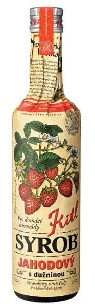Kitl Syrob Jahodový s dužninou