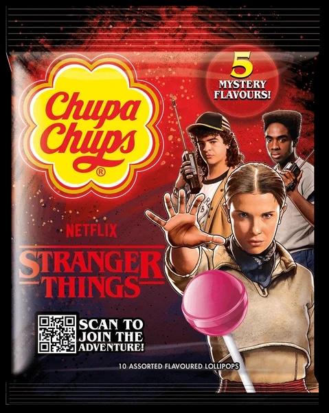 Chupa Chups Stranger Things The Right Side Up Bag