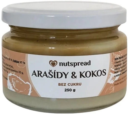 Nutspread Kokosovo-arašídové máslo